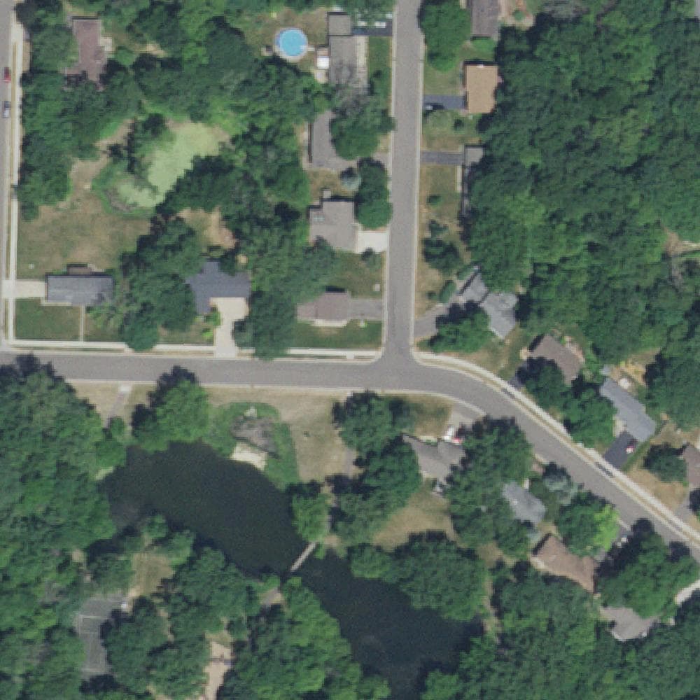 Aerial view of Belmont Park