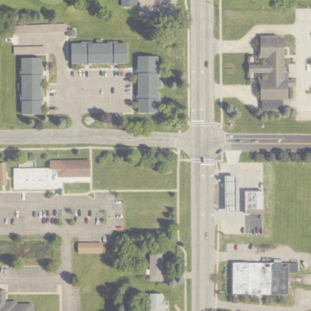 Aerial view of Bob King Park
