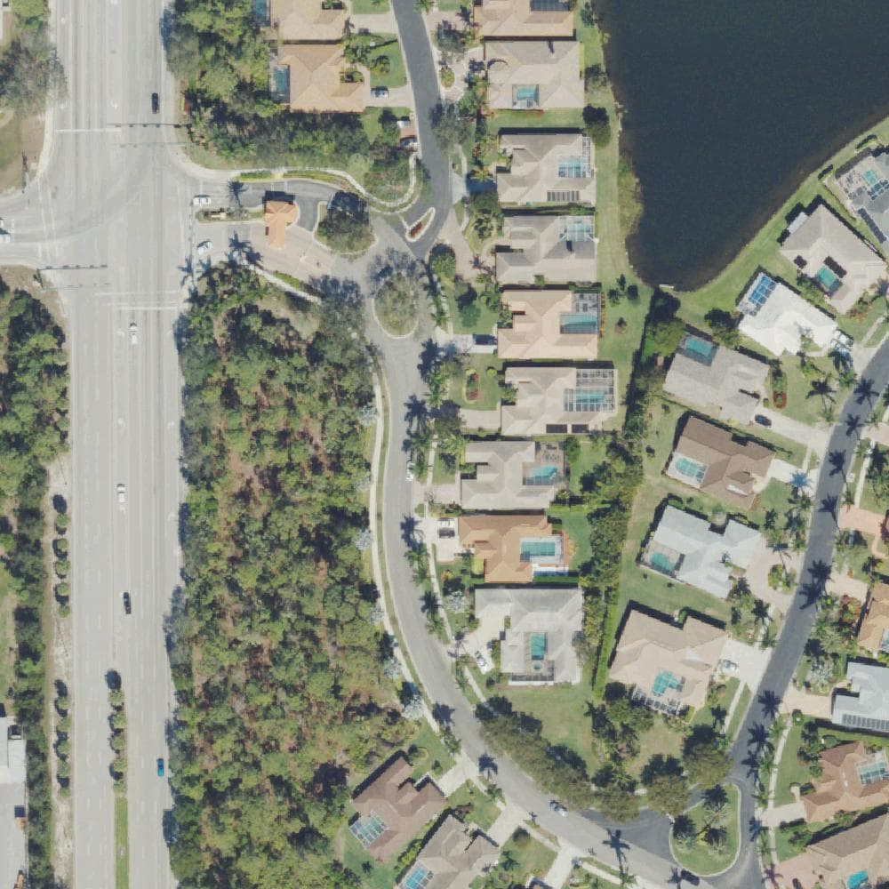 Aerial view of Briarwood