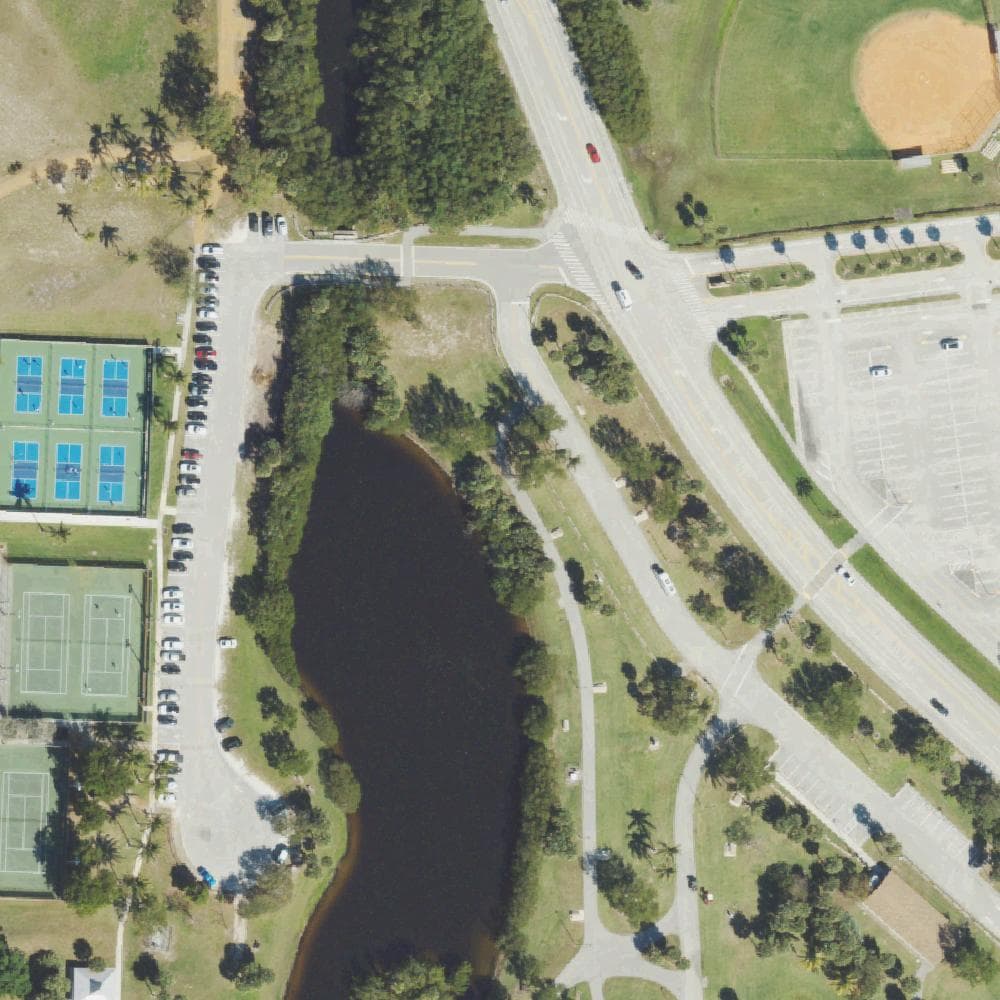Aerial view of Carlin Park