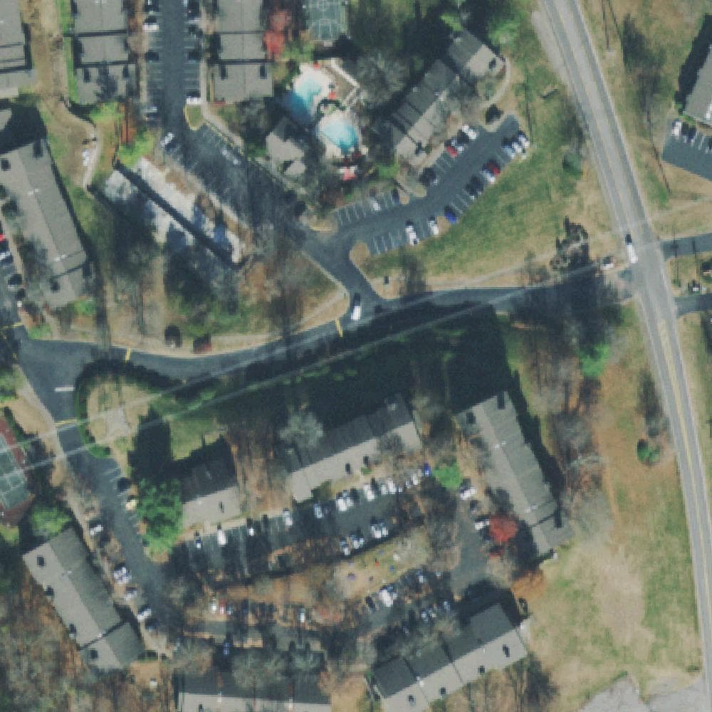 Aerial view of Cedar Hill Park