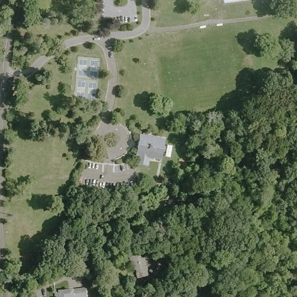 Aerial view of Cherry Lawn Park
