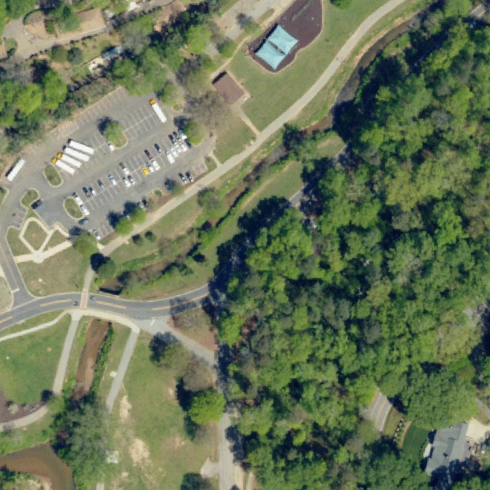 Aerial view of Cleveland Park