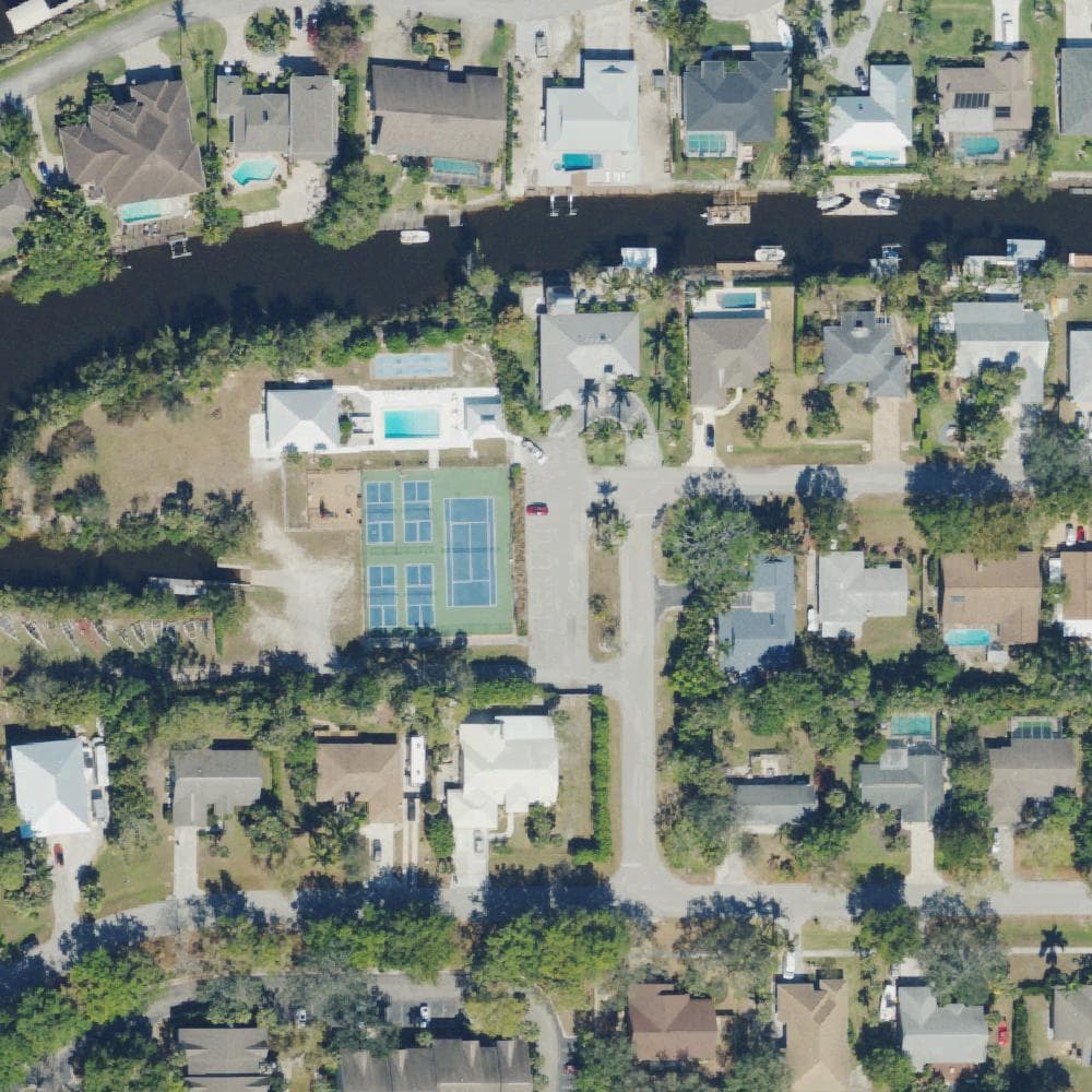 Aerial view of Coconut River Estates