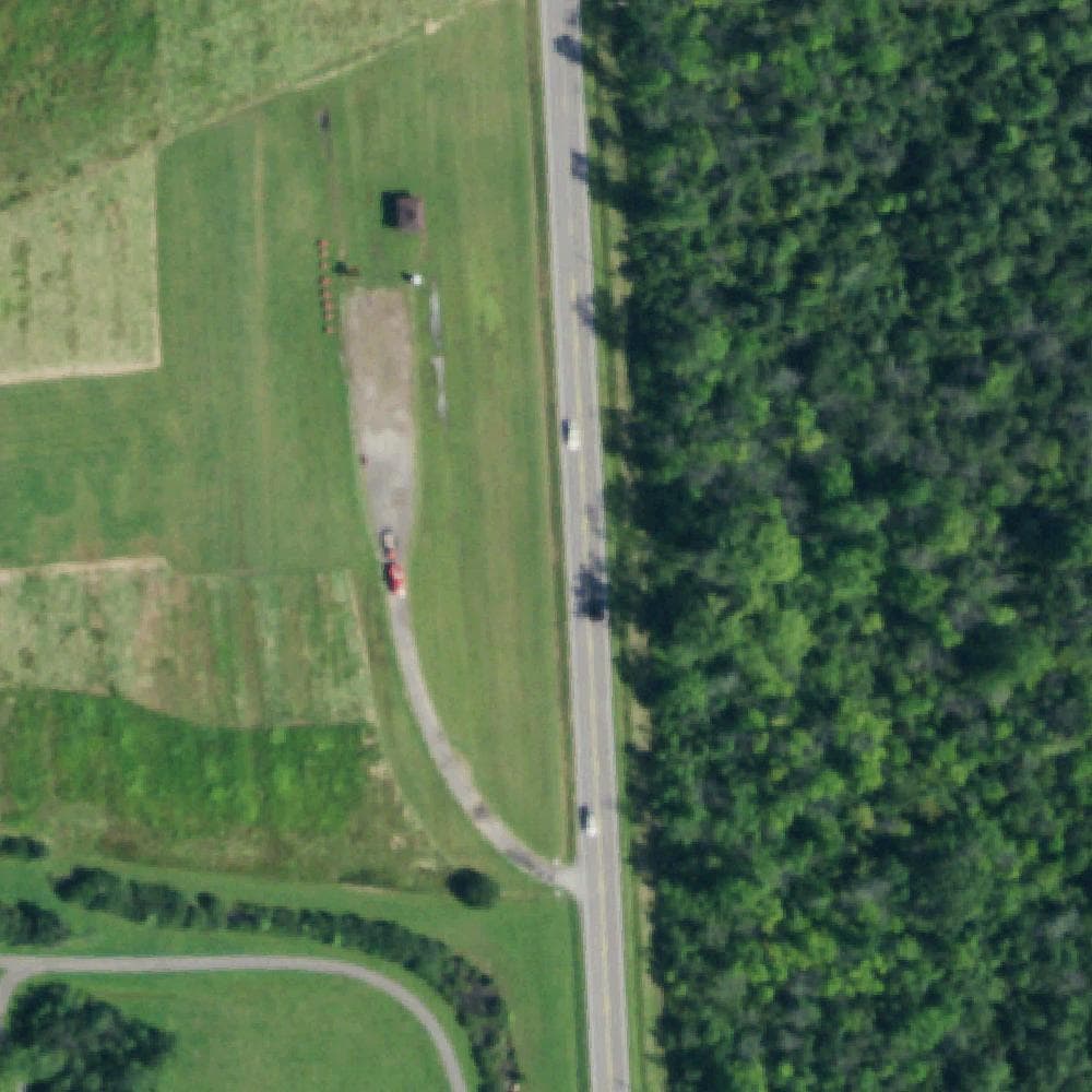 Aerial view of Day Road Park