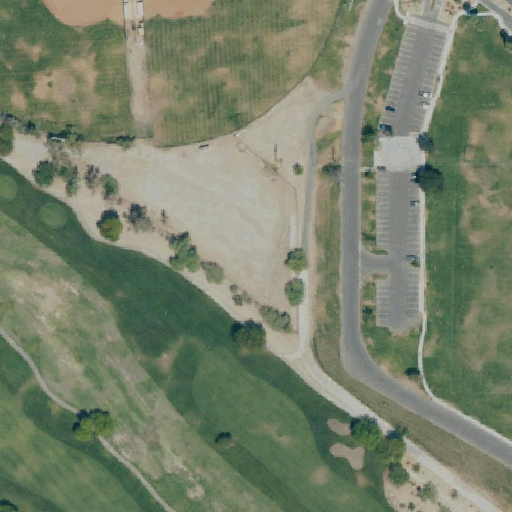 Aerial view of Demuth Park