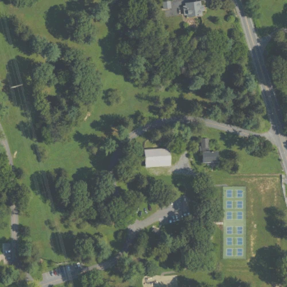 Aerial view of D.F. Buchmiller County Park