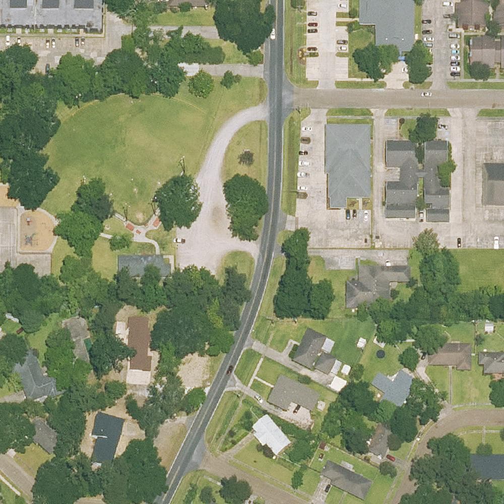 Aerial view of Drusilla Lane Park
