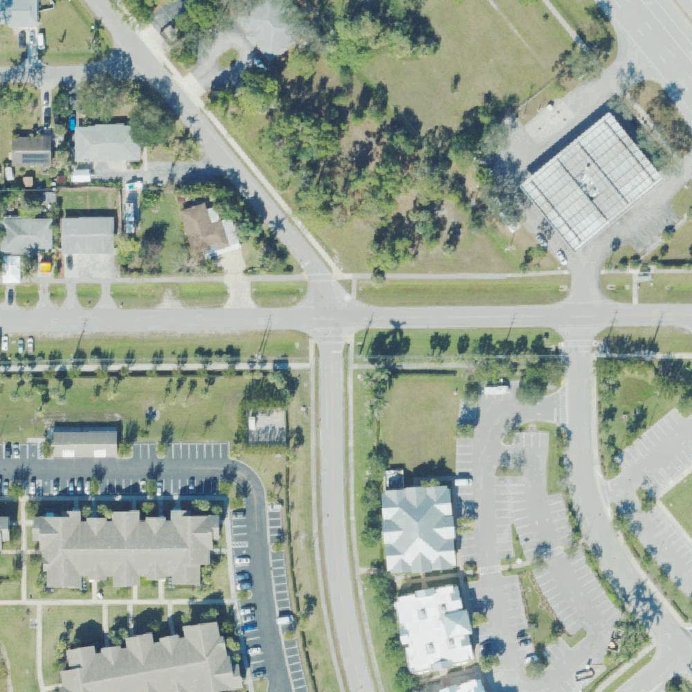 Aerial view of East Naples Community Park