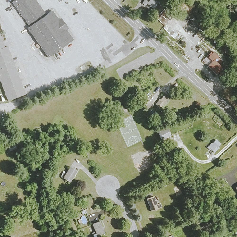 Aerial view of Emanuel Williamson Park