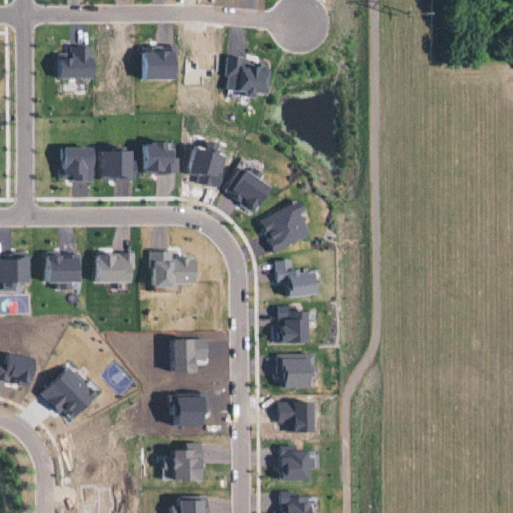 Aerial view of Fair Haven Park