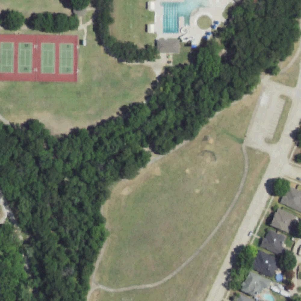Aerial view of Ford Park