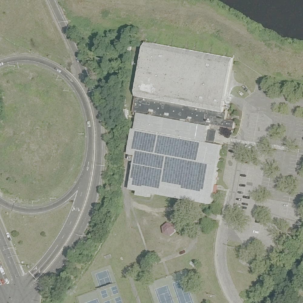 Aerial view of Glenwood Park