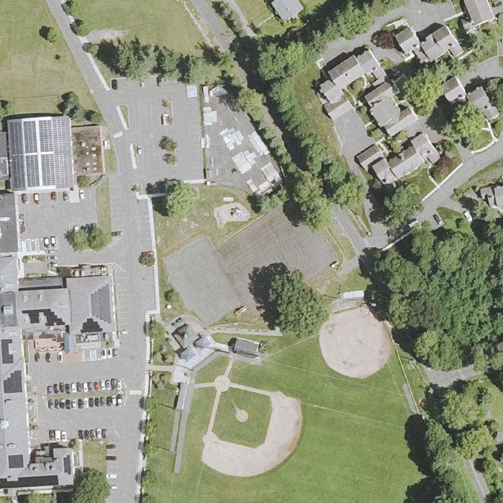 Aerial view of Governor Park