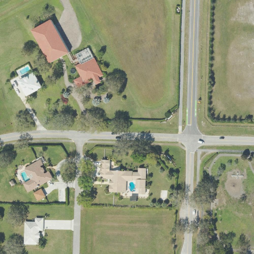 Aerial view of Greenbriar Park