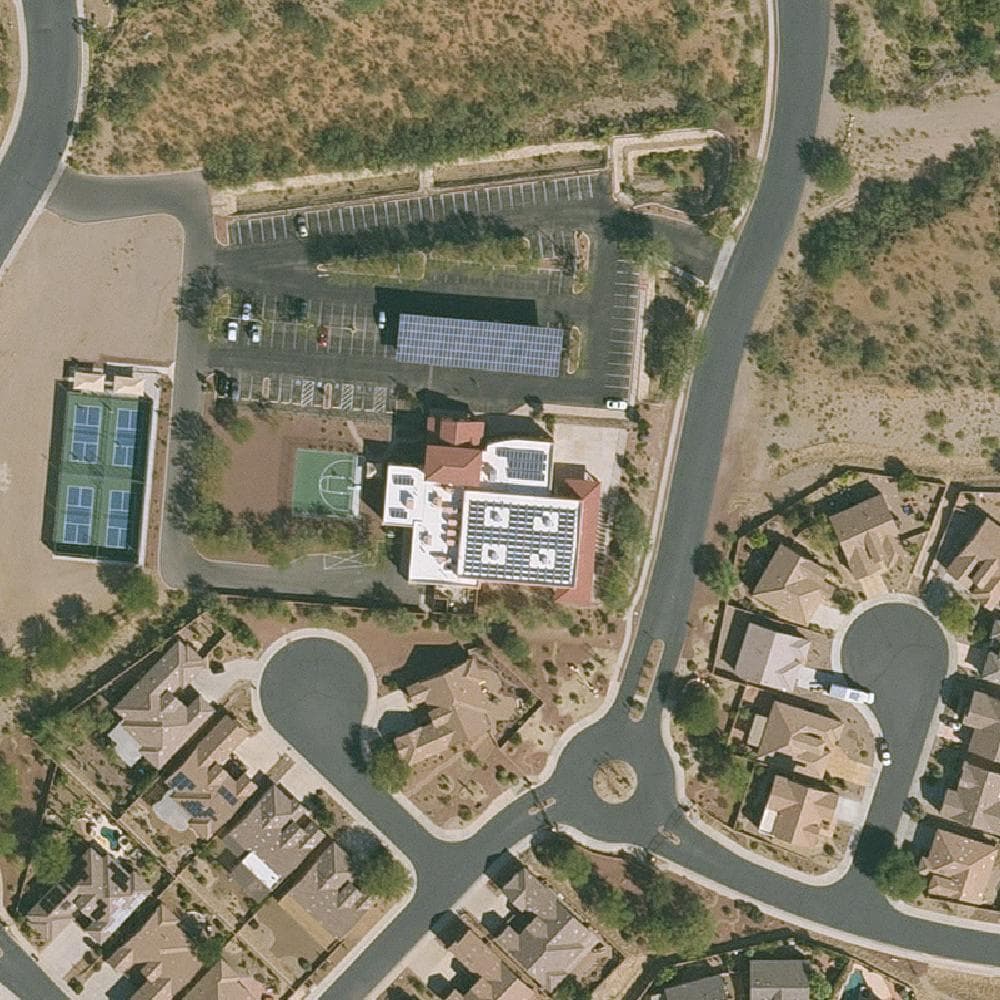 Aerial view of GVR Canoa Ranch Center