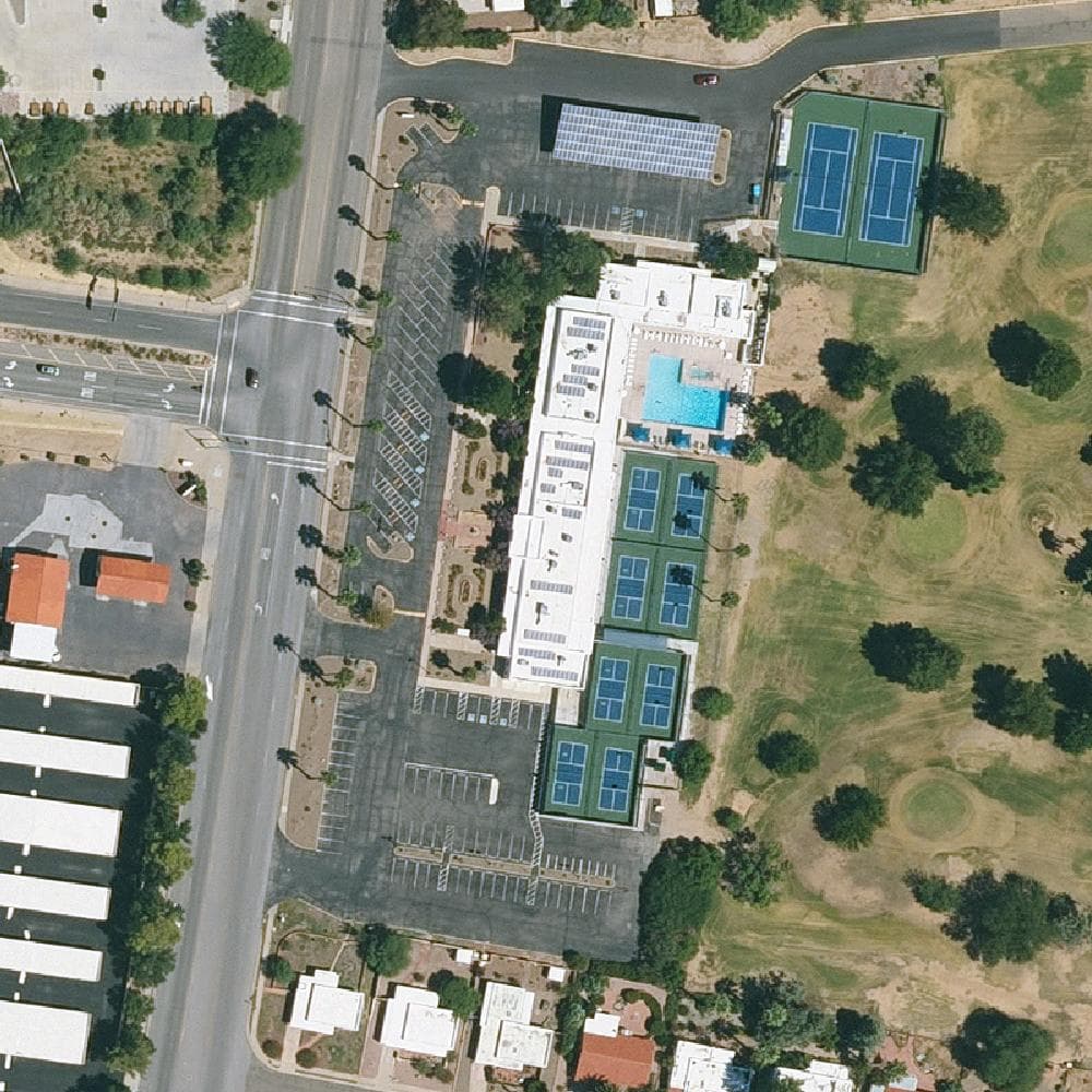 Aerial view of GVR East Center
