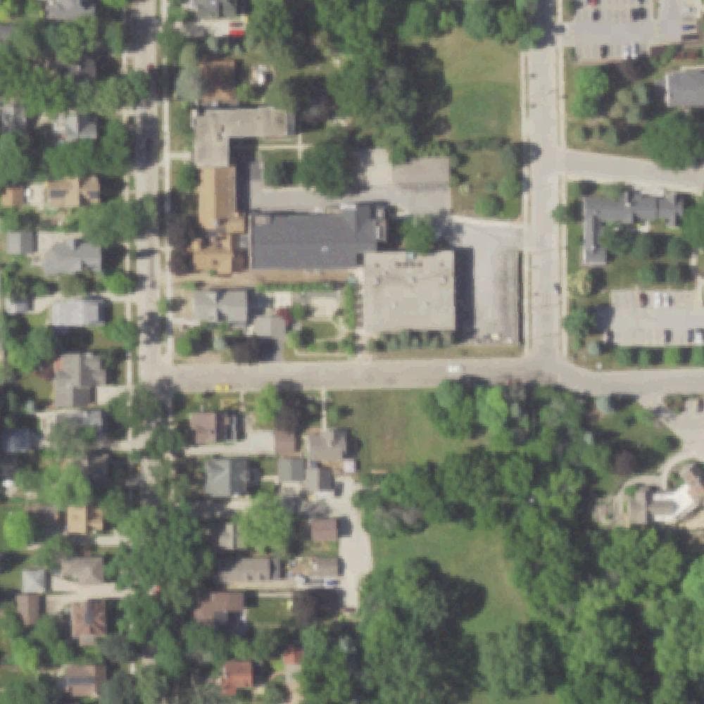 Aerial view of Hart Park