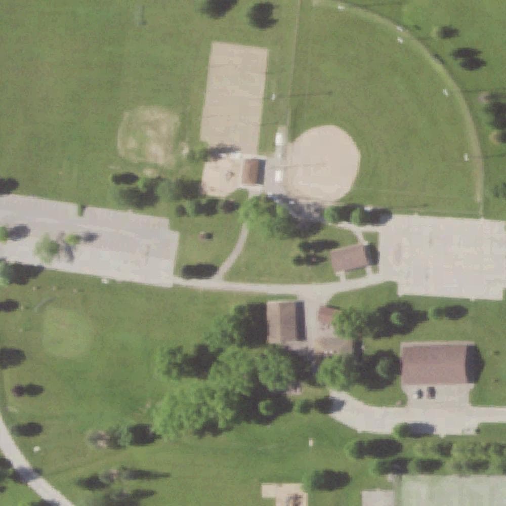Aerial view of Jackson Park