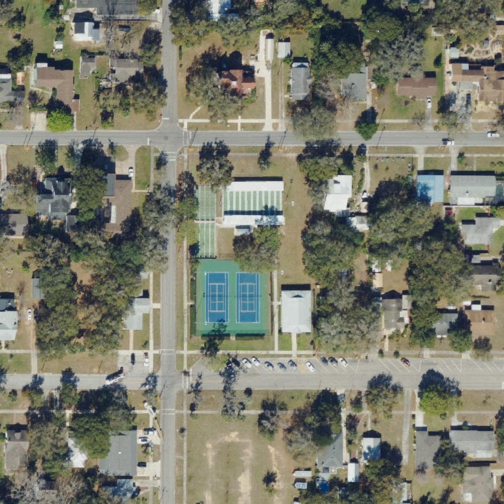 Aerial view of Kehlor Recreation Center