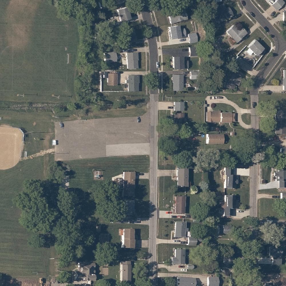 Aerial view of Kennedy Park & Arboretum