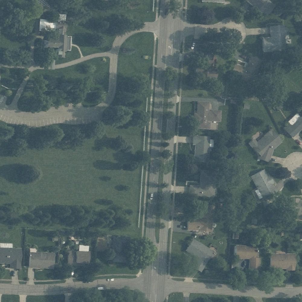 Aerial view of Kennedy Park