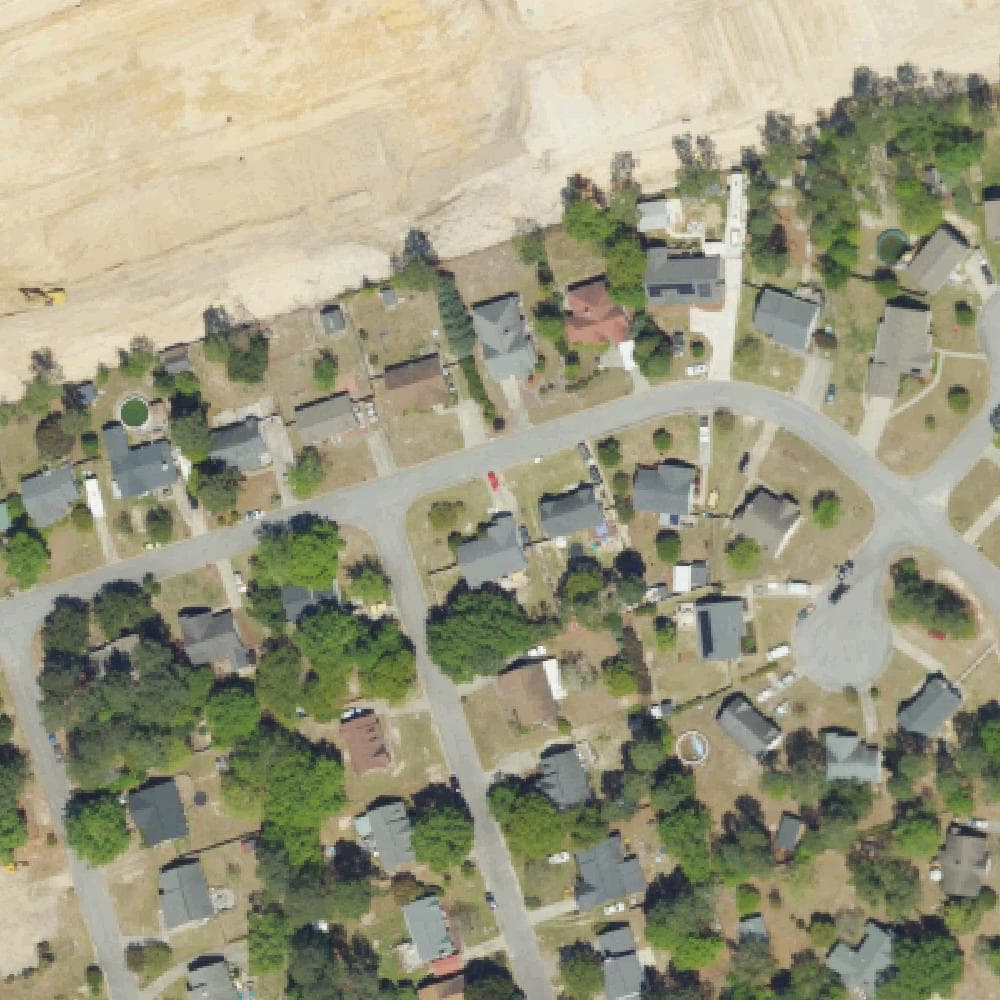 Aerial view of Lexington County Tennis Complex
