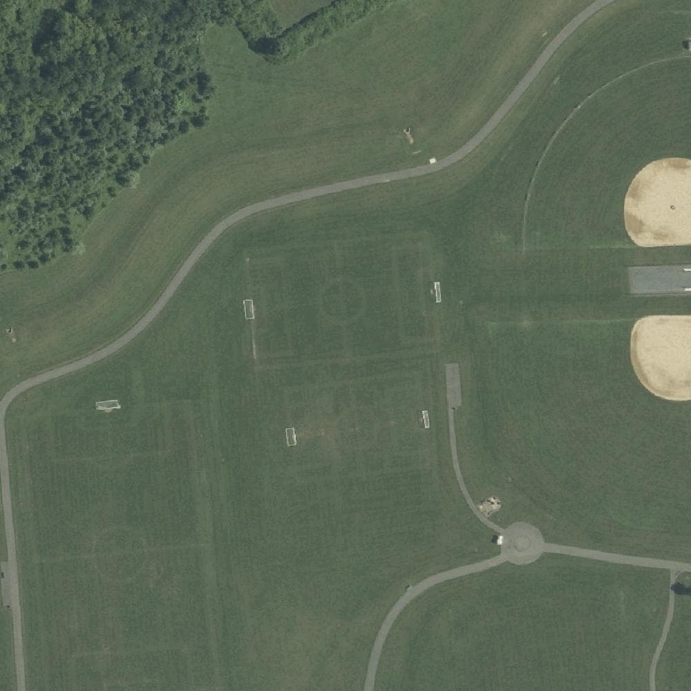 Aerial view of Lopatcong Park