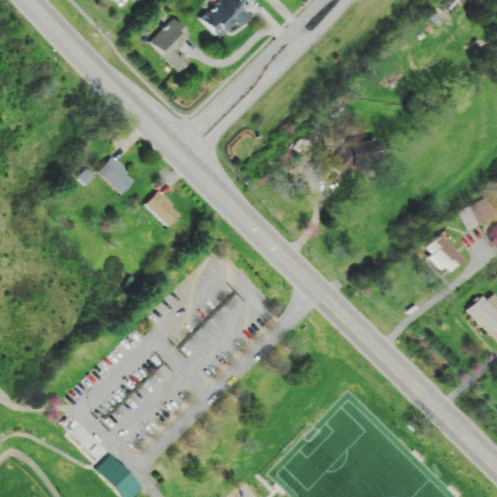 Aerial view of Mayor Bob Leonard Park Pickleball Complex