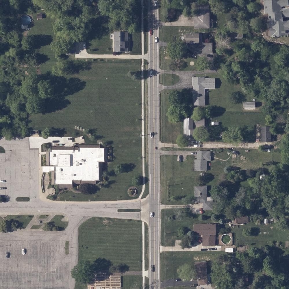 Aerial view of Memorial Park