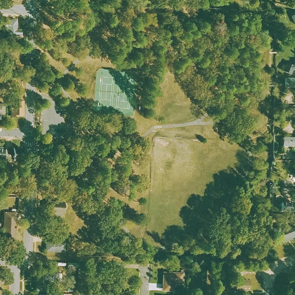 Aerial view of Meriwether Park