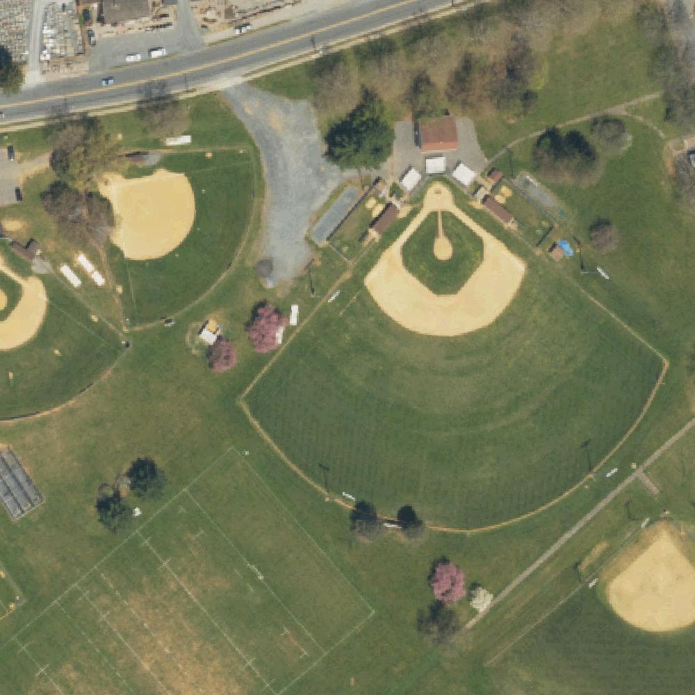 Aerial view of Monocacy Complex