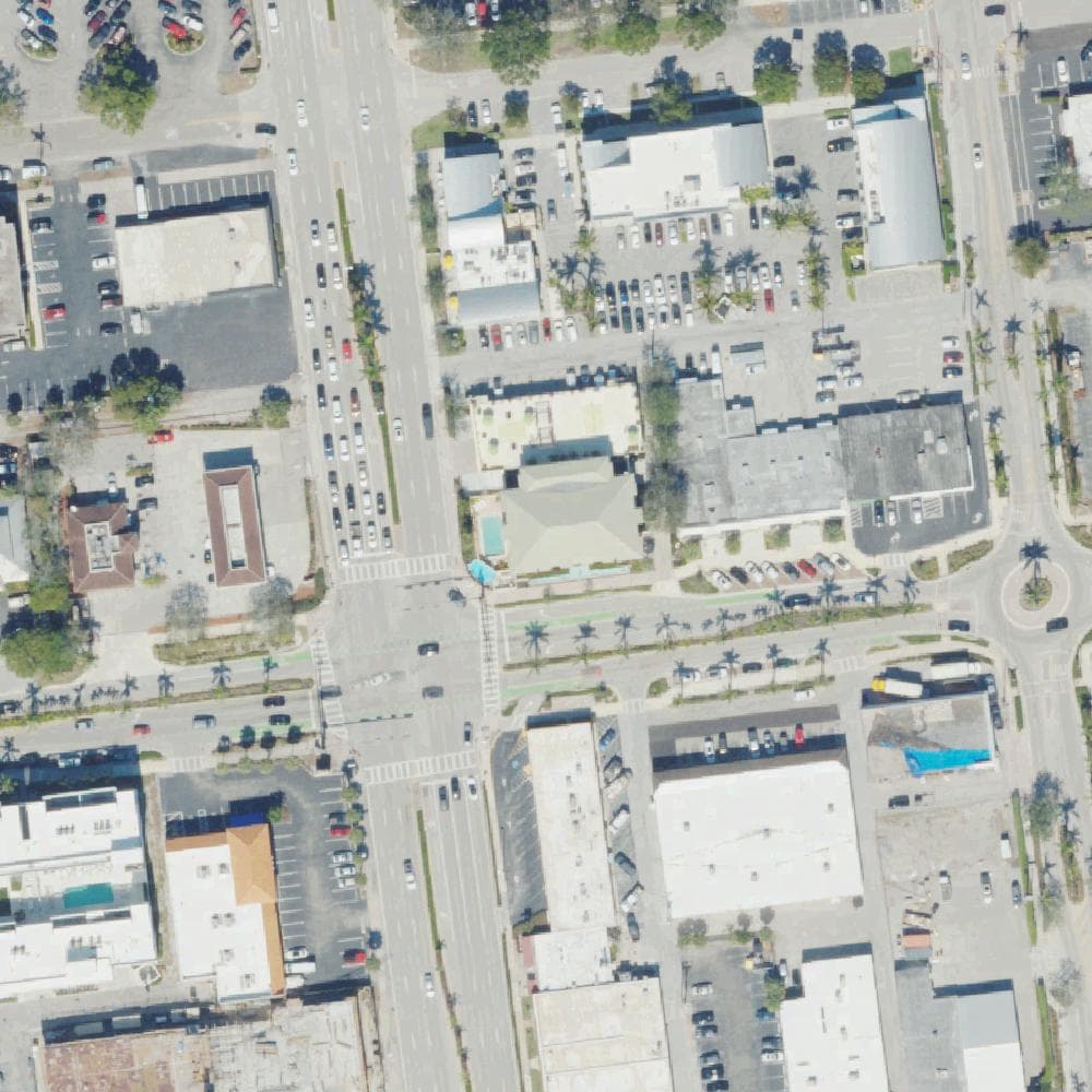 Aerial view of Naples Park Central Hotel