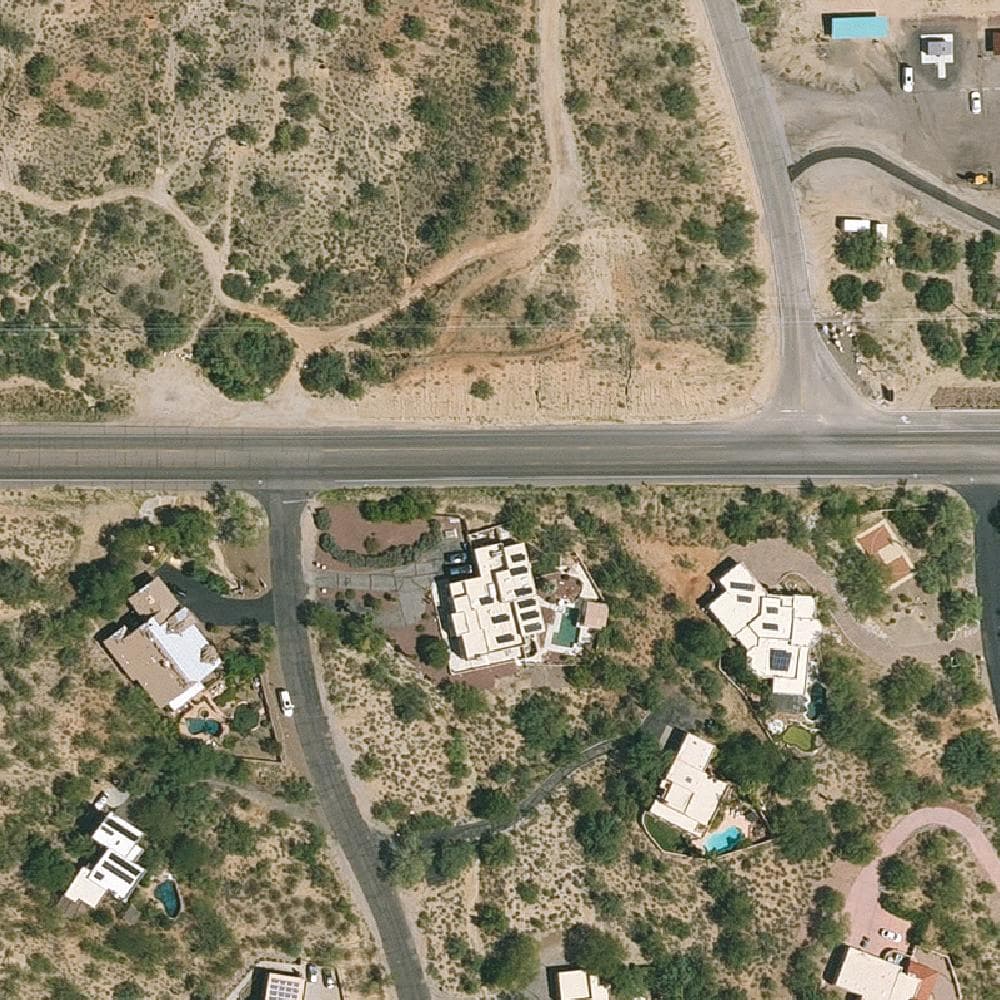 Aerial view of Naranja Park