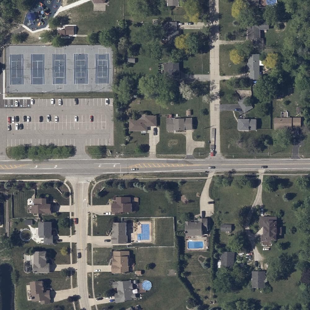 Aerial view of Neura Park
