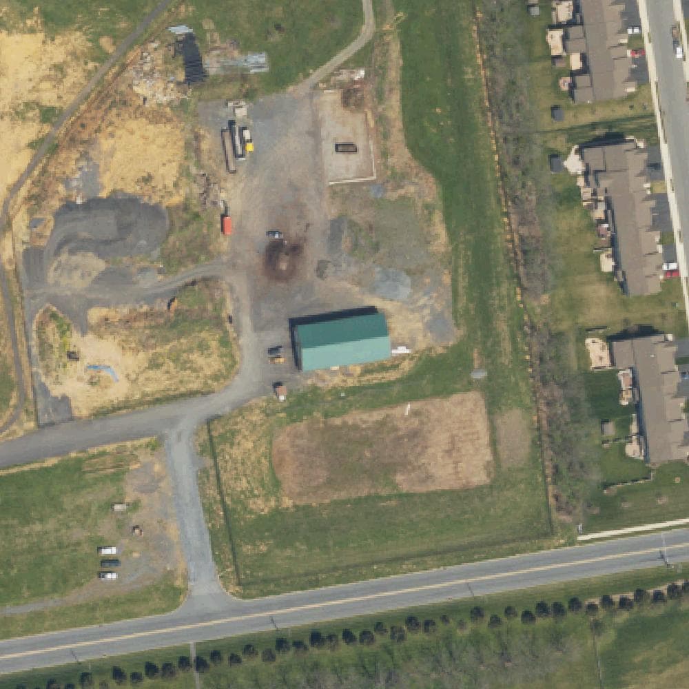 Aerial view of Newburg Park