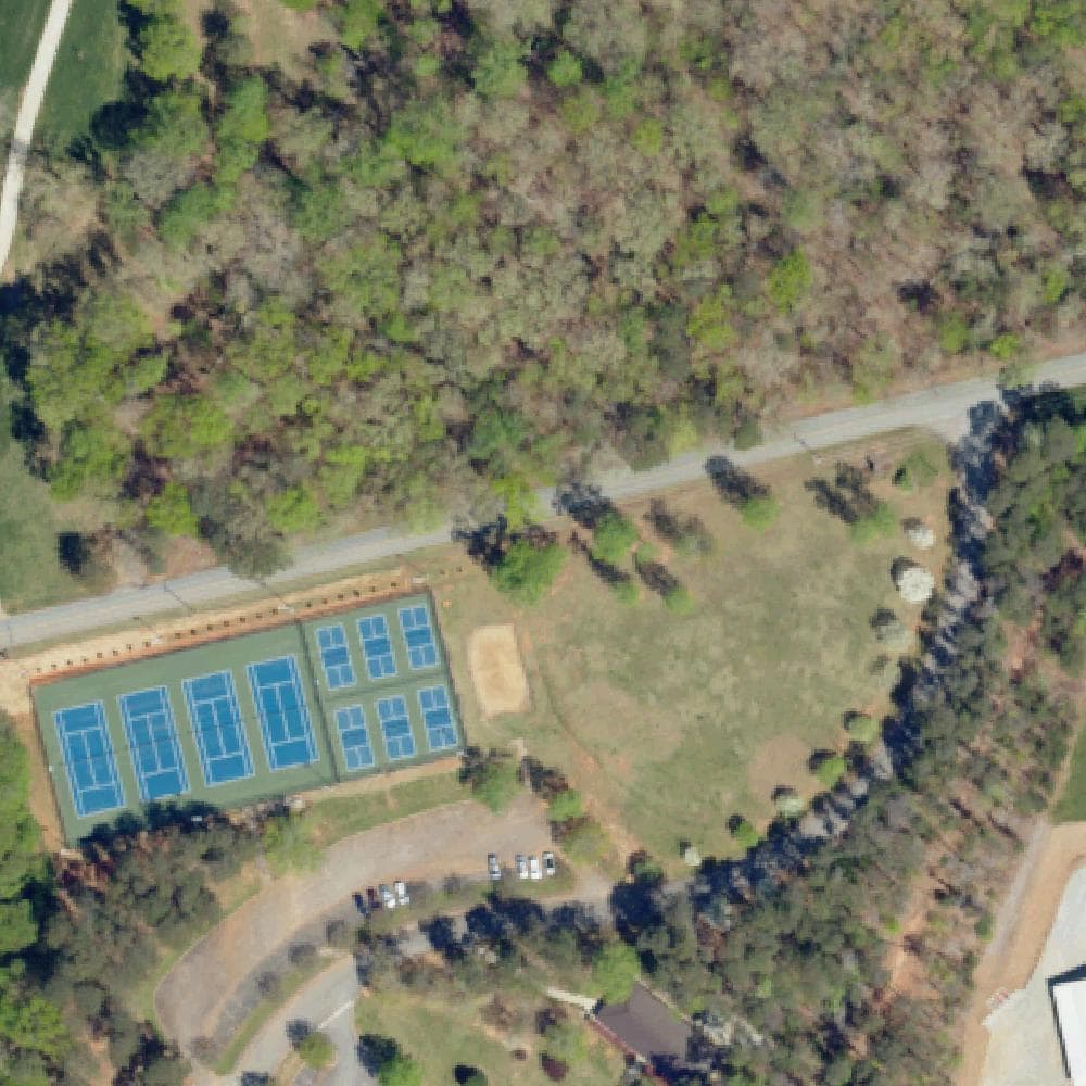 Aerial view of Northside Park