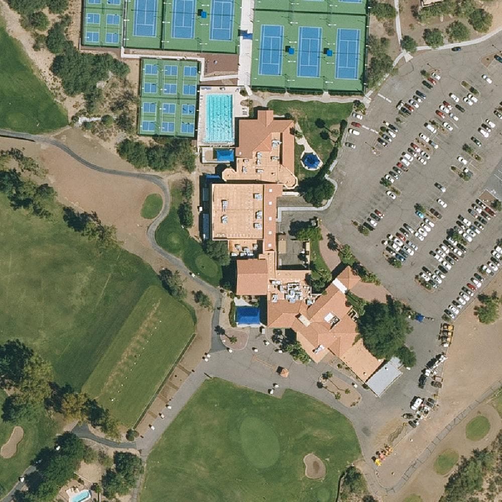 Aerial view of Oro Valley Community & Recreation Center