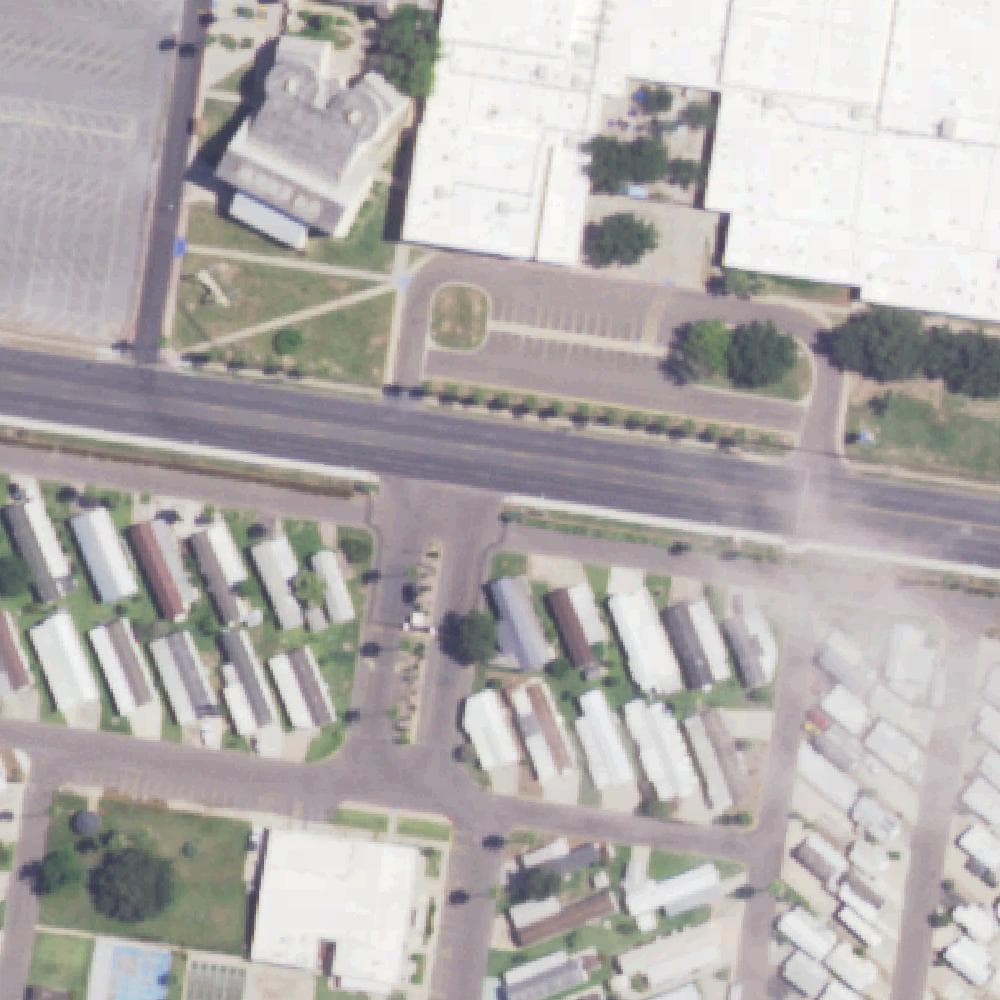 Aerial view of Paradise Park Inc.