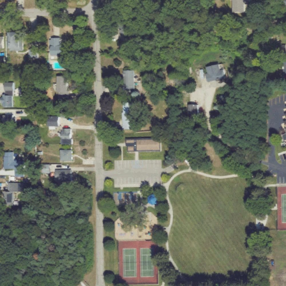 Aerial view of Park Township Virginia Park