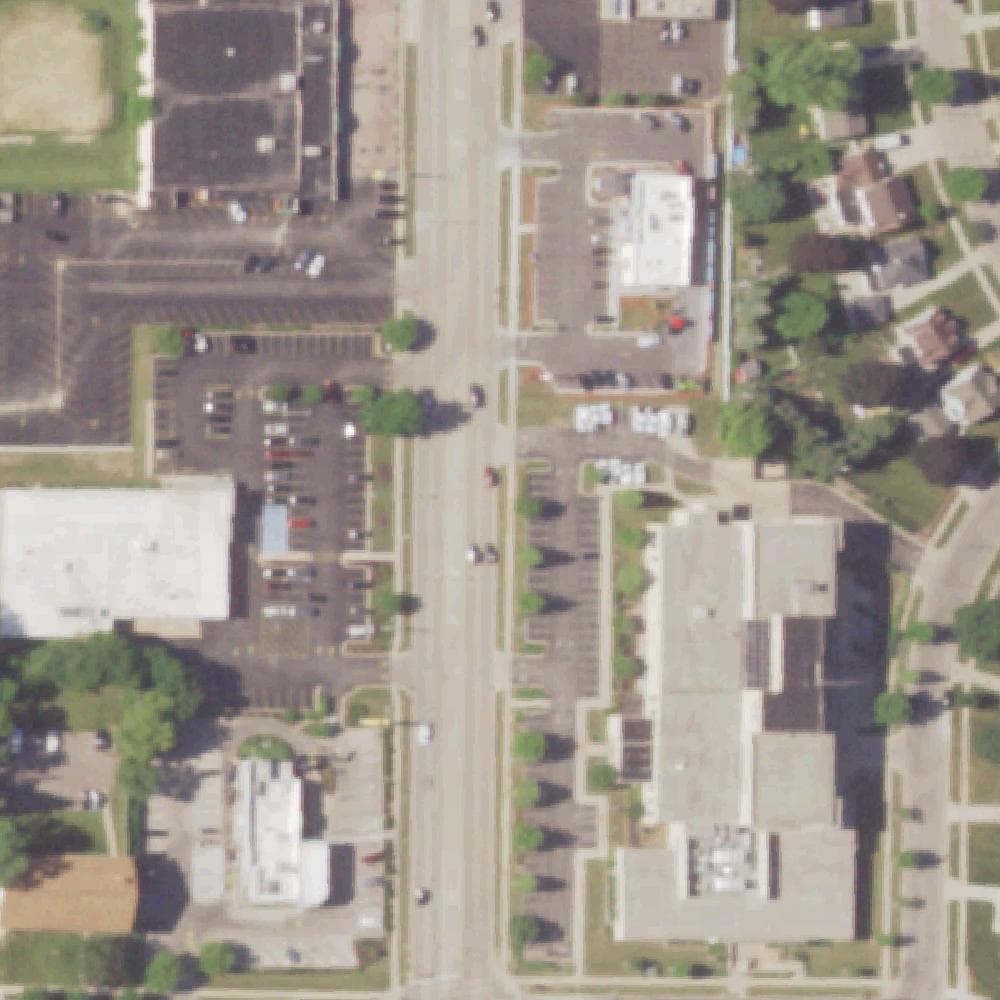 Aerial view of Quaas Creek Park