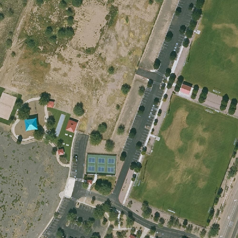 Aerial view of Quail Creek–Veterans Municipal Park
