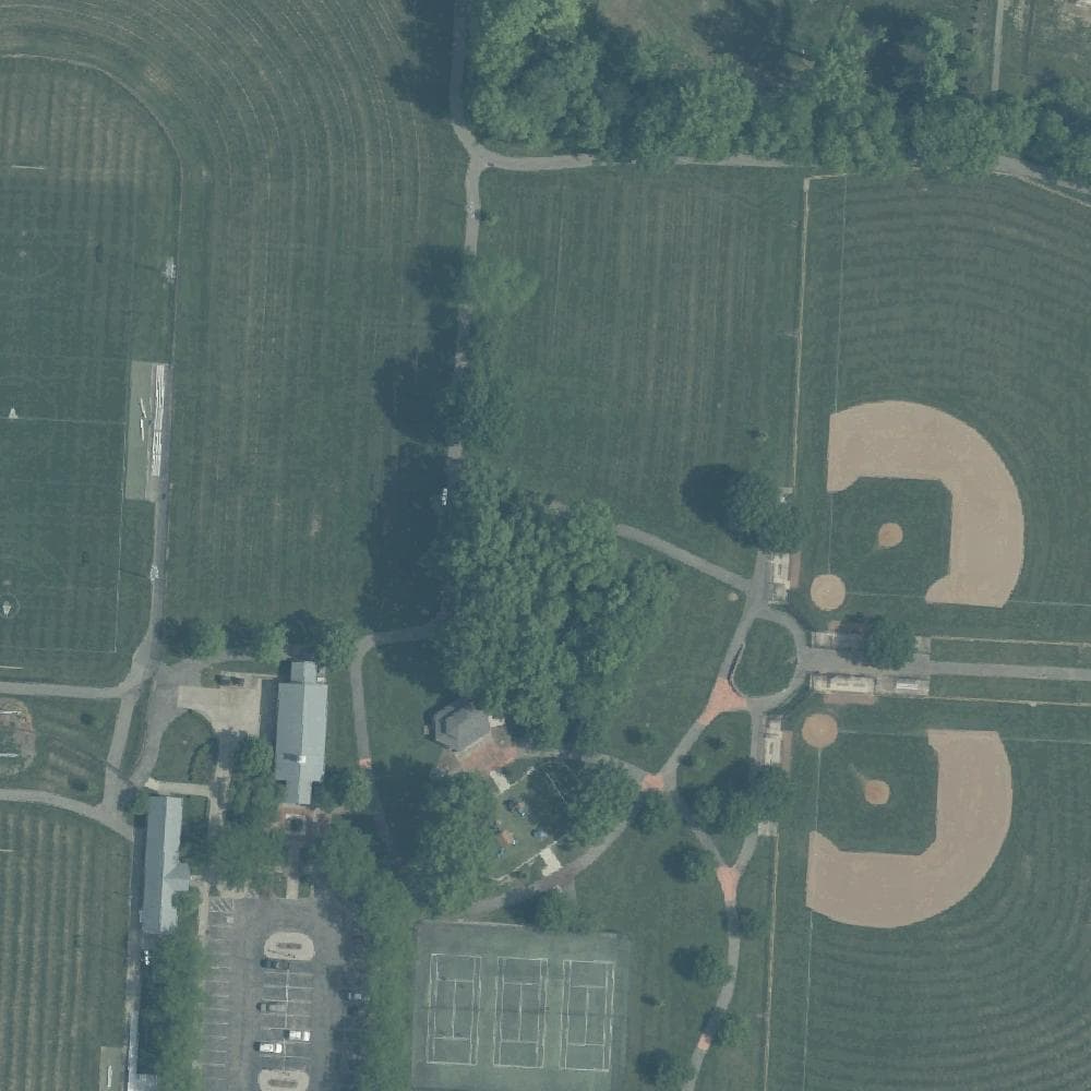 Aerial view of Schoolhouse Park
