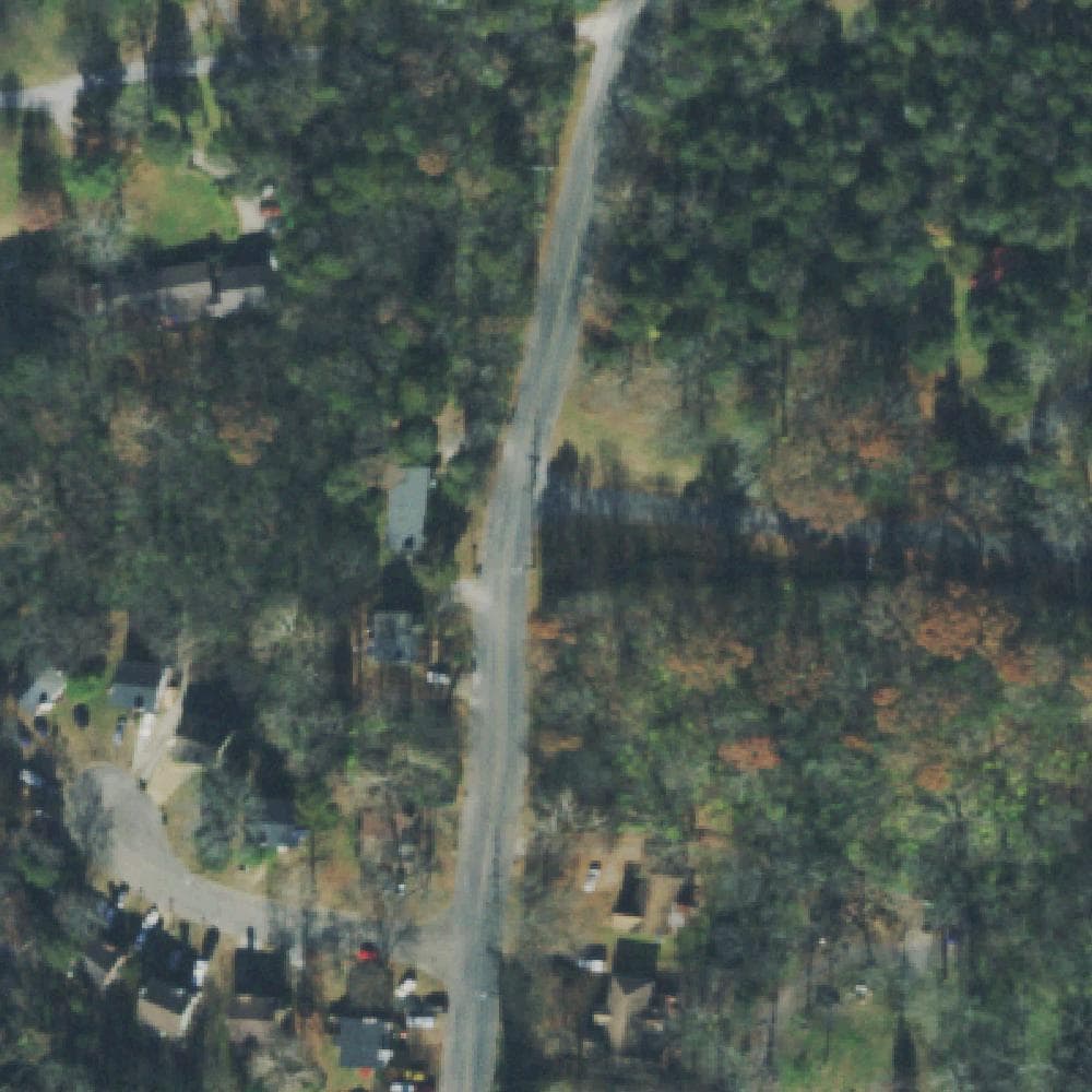 Aerial view of Seven Oaks Park