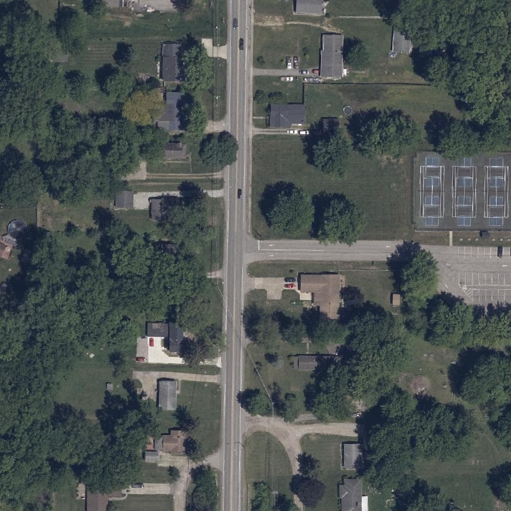 Aerial view of South Central Park