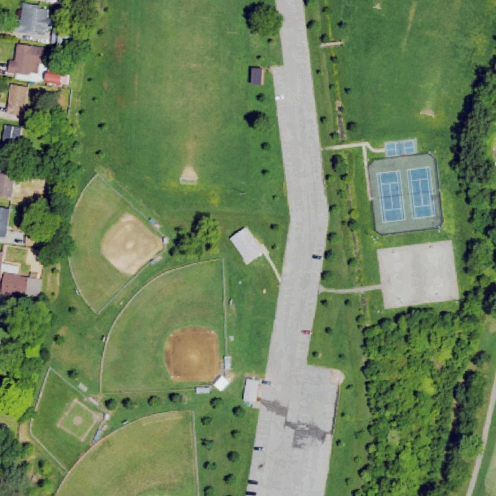 Aerial view of Sun Valley Park