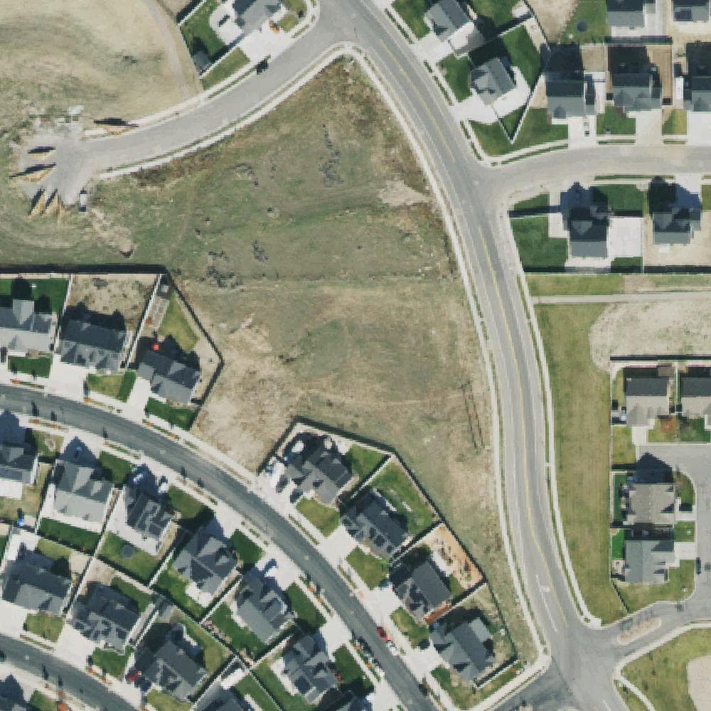 Aerial view of Sunset Hollow Park
