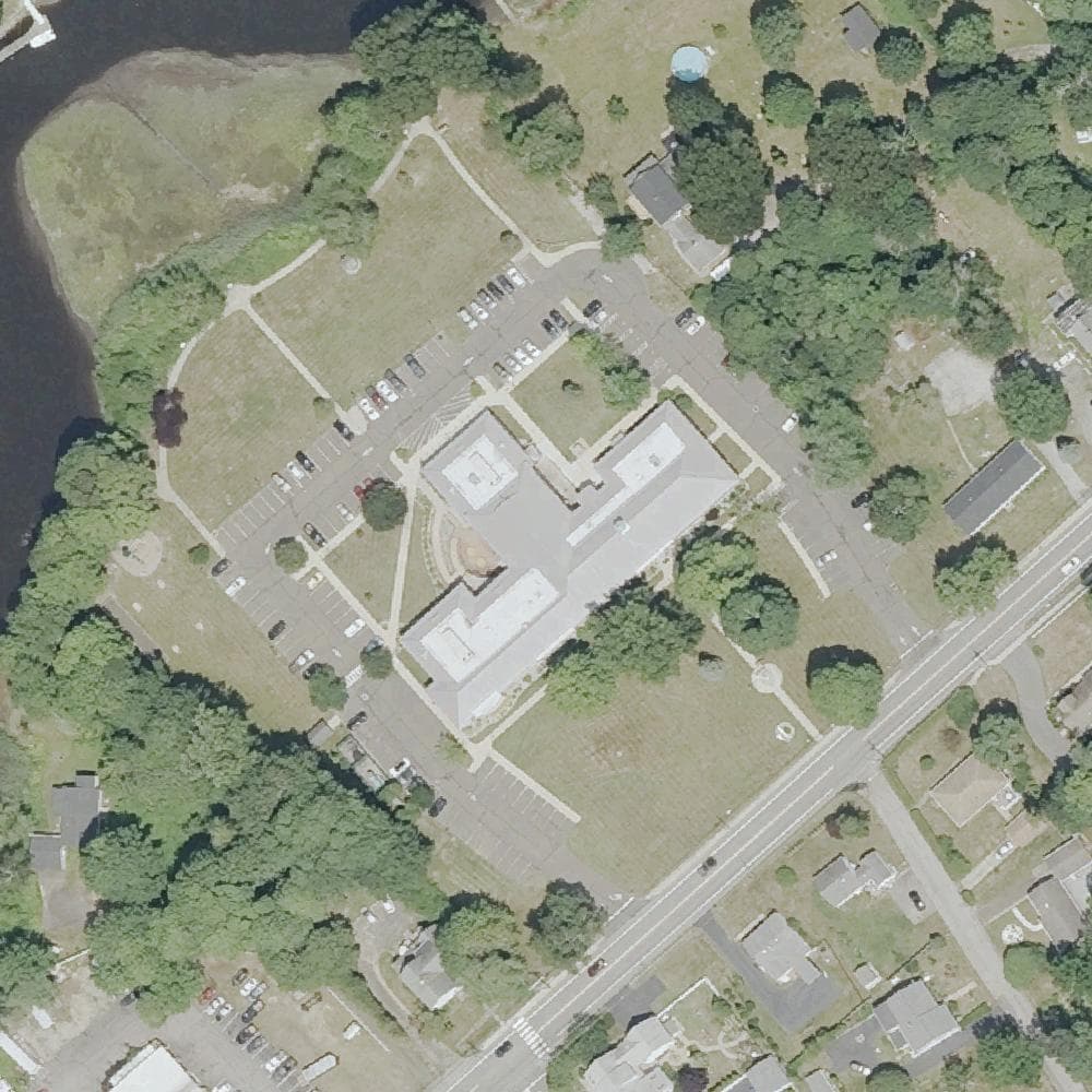 Aerial view of Ted Lane Field