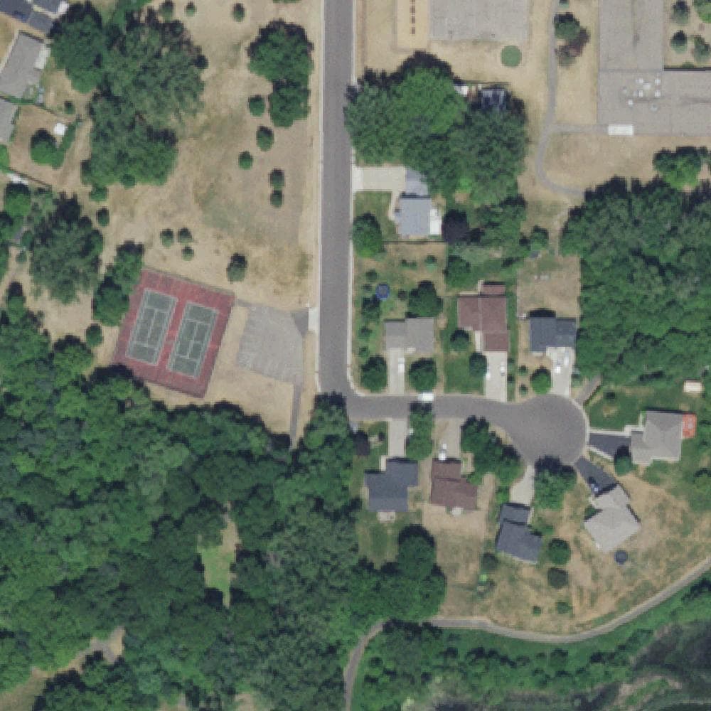 Aerial view of Territorial Park