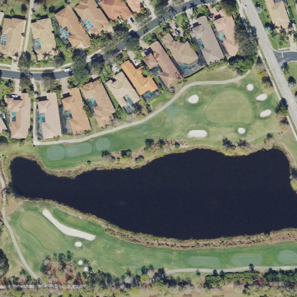Aerial view of The Club at Olde Cypress
